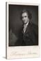 Thomas Paine Radical Political Writer and Freethinker-T.a. Dean-Stretched Canvas