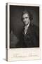 Thomas Paine Radical Political Writer and Freethinker-T.a. Dean-Stretched Canvas