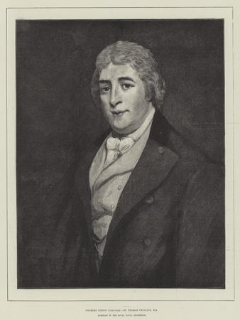 Charles Dibdin (1745-1814), Portrait in the Royal Naval Exhibition
