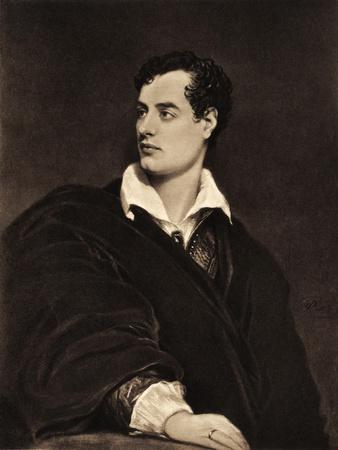 Lord Byron portrait British