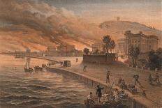 Burning of the Government Buildings at Kertch, 9th June 1855, 1856-Thomas Picken-Giclee Print