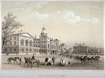 Royal Exchange and the Bank of England on the Left, London, 1851-Thomas Picken-Giclee Print