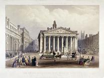 Lithograph of the Excavation of the Temple of Mars-Thomas Picken-Giclee Print