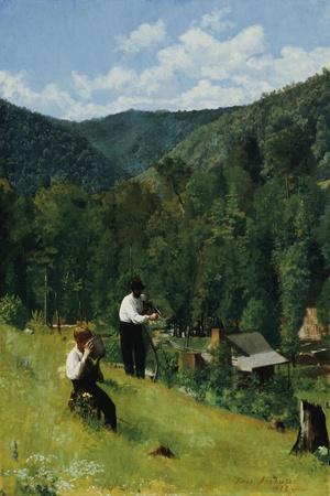 The Farmer and His Son at Harvesting, 1879