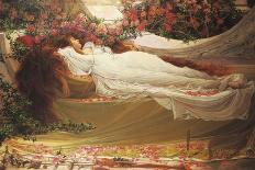 The Sleeping Beauty-Thomas Ralph Spence-Framed Stretched Canvas