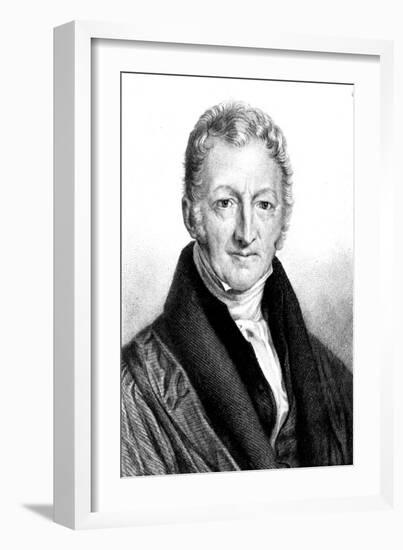 Thomas Robert Malthus, English Economist and Clergyman-John Linnell-Framed Giclee Print