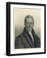 Thomas Robert Malthus Philosopher Known for Study of Population-null-Framed Photographic Print