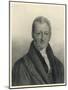 Thomas Robert Malthus Philosopher Known for Study of Population-null-Mounted Photographic Print