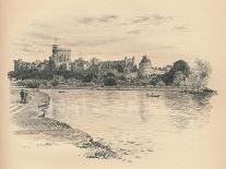 Greenwich Palace from the River, 1902-Thomas Robert Way-Giclee Print