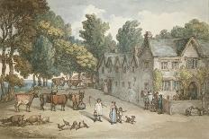 A Farmhouse at Hengar, Cornwall, 1803-Thomas Rowlandson-Giclee Print
