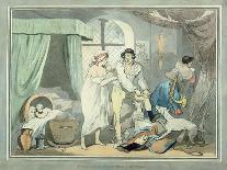 The Public Breakfast, Plate 11 from the Series "The Comforts of Bath", 1798-Thomas Rowlandson-Giclee Print