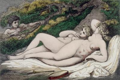Lesbian Lovers in a Wood, 1808-17