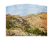 Pyramids at Gizeh-Thomas Seddon-Art Print