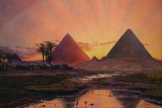 The Pyramids at Giza-Thomas Seddon-Framed Giclee Print