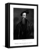 Thomas Seymour, Baron Seymour of Sudeley, Younger Brother of Jane Seymour-W Holl-Framed Stretched Canvas