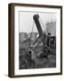 Thomas Smith Super 10 Earth Mover Working at the Shell Plant, Sheffield, South Yorkshire, 1961-Michael Walters-Framed Photographic Print