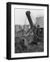 Thomas Smith Super 10 Earth Mover Working at the Shell Plant, Sheffield, South Yorkshire, 1961-Michael Walters-Framed Photographic Print