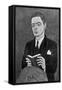 Thomas Stearns Eliot American Writer-Powys Evans-Framed Stretched Canvas