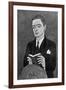 Thomas Stearns Eliot American Writer-Powys Evans-Framed Art Print