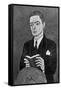 Thomas Stearns Eliot American Writer-Powys Evans-Framed Stretched Canvas