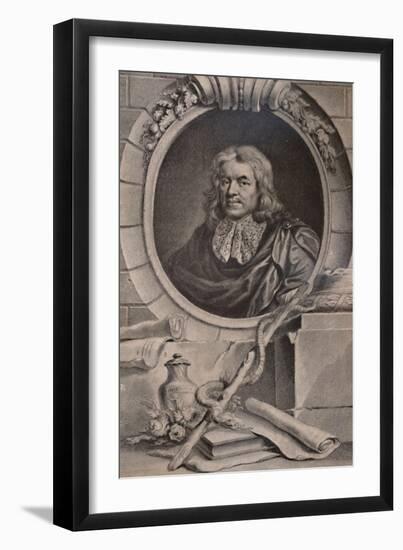 Thomas Sydenham, English physician, c1747 (1894)-Jacobus Houbraken-Framed Giclee Print