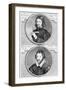 Thomas Tallis and William Byrd by G. Vander Gucht, 18th Century-Niccolo Francesco Haym-Framed Giclee Print