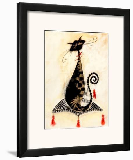 Thomas the Cat-Marilyn Robertson-Framed Art Print