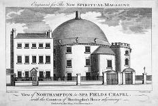 Spa Fields Chapel, Finsbury, London, C1780-Thomas Thornton-Giclee Print