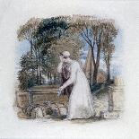 'Constantia at the Grave of Theodosius', 19th century-Thomas Uwins-Giclee Print