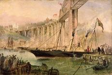 The Opening of the Saltash Bridge by Prince Albert, 2nd May 1859, C.1859-Thomas Valentine Robins-Giclee Print
