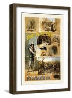 Thomas W. Keene as Richard III, c.1884-null-Framed Art Print