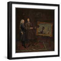 Thomas Walker and Peter Monamy, C.1735-Gawen Hamilton-Framed Giclee Print