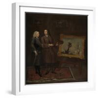 Thomas Walker and Peter Monamy, C.1735-Gawen Hamilton-Framed Giclee Print