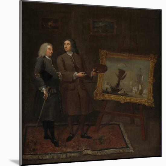 Thomas Walker and Peter Monamy, C.1735-Gawen Hamilton-Mounted Giclee Print