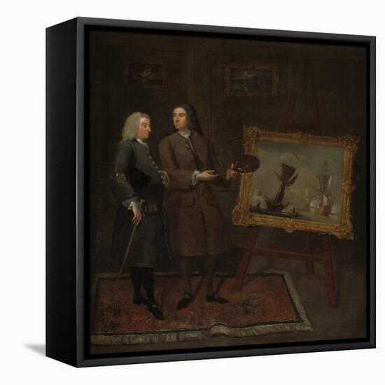 Thomas Walker and Peter Monamy, C.1735-Gawen Hamilton-Framed Stretched Canvas