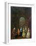 Thomas Wentworth, (1672-1739) Earl of Strafford, and His Family, circa 1732-Gawen Hamilton-Framed Giclee Print