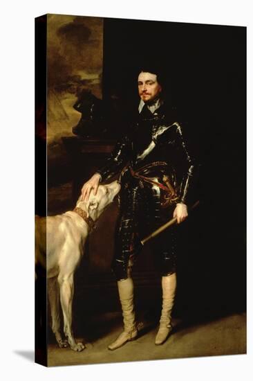 Thomas Wentworth, 1st Earl of Strafford 1633-6-Sir Anthony Van Dyck-Stretched Canvas