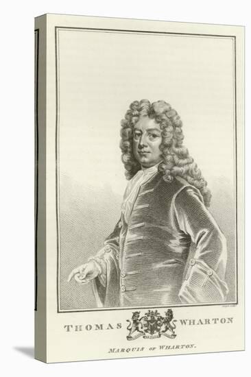 Thomas Wharton, Marquis of Wharton-Godfrey Kneller-Stretched Canvas