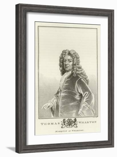 Thomas Wharton, Marquis of Wharton-Godfrey Kneller-Framed Giclee Print