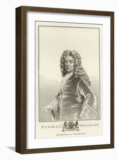 Thomas Wharton, Marquis of Wharton-Godfrey Kneller-Framed Giclee Print