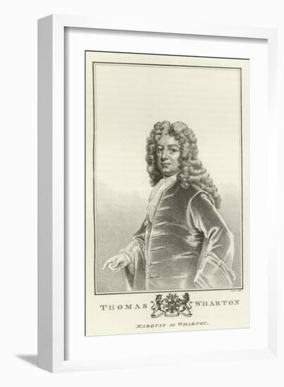 Thomas Wharton, Marquis of Wharton-Godfrey Kneller-Framed Giclee Print