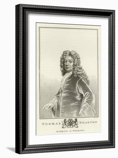 Thomas Wharton, Marquis of Wharton-Godfrey Kneller-Framed Giclee Print