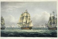 Surrender of Tamatave, Engraved Sutherland, The Naval Chronology of Great Britain, c.1820-Thomas Whitcombe-Giclee Print