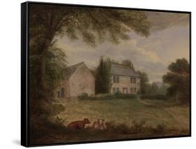 Thomas Wilkinson's House at Yanwath, C.1822-29-Jacob Thompson-Framed Stretched Canvas