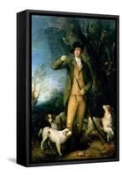 Thomas William Coke (1752-1842) 1st Earl of Leicester (Of the Second Creation)-Thomas Gainsborough-Framed Stretched Canvas
