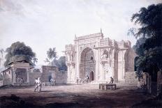 A Gate Leading to a Mosque, Chunargarh, Uttar Pradesh, C. 1789-90 (Pencil and W/C)-Thomas & William Daniell-Giclee Print