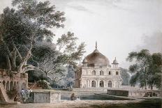 The Mausoleum of Prince Khusrau, Allahabad, Uttar Pradesh, (Pencil and W/C)-Thomas & William Daniell-Giclee Print