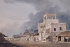 Ramnagar, Near Benares [Varanasi], Uttar Pradesh, C. 1788-9 (Pencil, Pen and Black Ink, W/C)-Thomas & William Daniell-Giclee Print