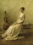 June, C.1920-Thomas Wilmer Dewing-Stretched Canvas