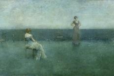 June, C.1920-Thomas Wilmer Dewing-Stretched Canvas